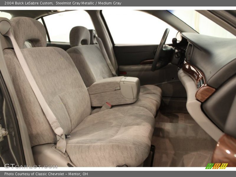 Steelmist Gray Metallic / Medium Gray 2004 Buick LeSabre Custom