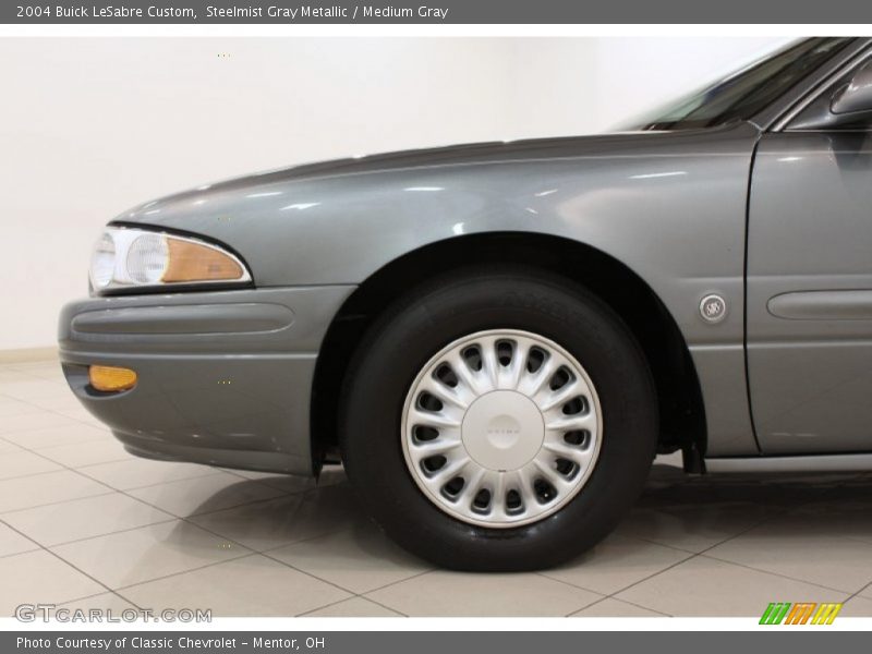 Steelmist Gray Metallic / Medium Gray 2004 Buick LeSabre Custom
