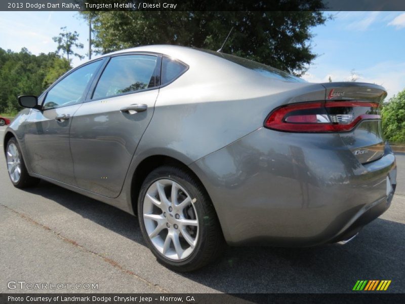 Tungsten Metallic / Diesel Gray 2013 Dodge Dart Rallye
