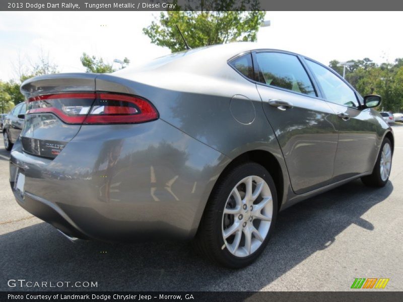 Tungsten Metallic / Diesel Gray 2013 Dodge Dart Rallye