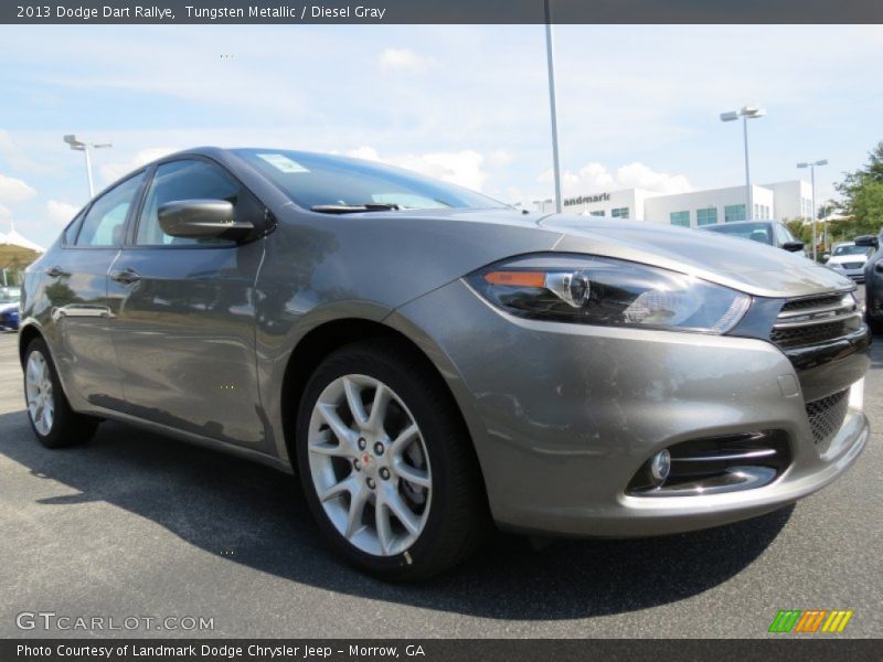 Tungsten Metallic / Diesel Gray 2013 Dodge Dart Rallye