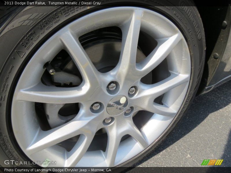 Tungsten Metallic / Diesel Gray 2013 Dodge Dart Rallye