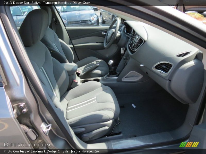 Tungsten Metallic / Diesel Gray 2013 Dodge Dart Rallye