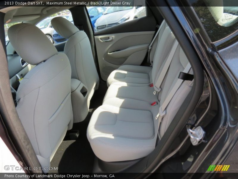 Maximum Steel Metallic / Black/Light Diesel Gray 2013 Dodge Dart SXT