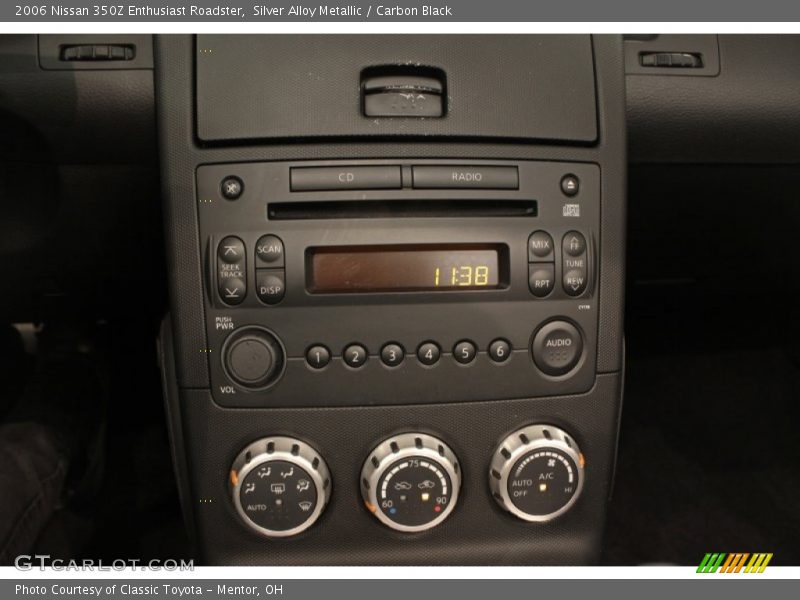 Audio System of 2006 350Z Enthusiast Roadster