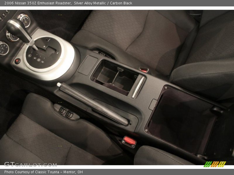 Silver Alloy Metallic / Carbon Black 2006 Nissan 350Z Enthusiast Roadster