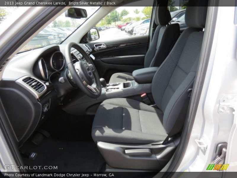 Bright Silver Metallic / Black 2013 Jeep Grand Cherokee Laredo