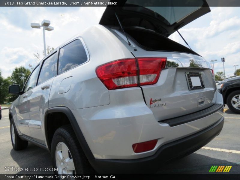 Bright Silver Metallic / Black 2013 Jeep Grand Cherokee Laredo