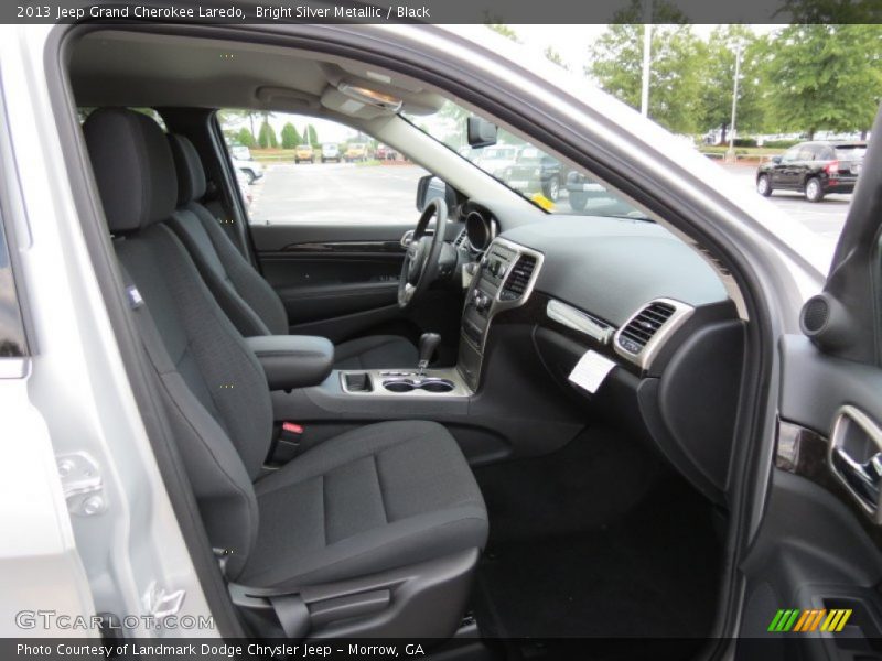 Bright Silver Metallic / Black 2013 Jeep Grand Cherokee Laredo