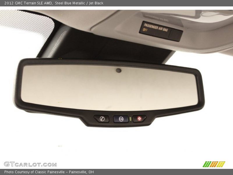 Steel Blue Metallic / Jet Black 2012 GMC Terrain SLE AWD