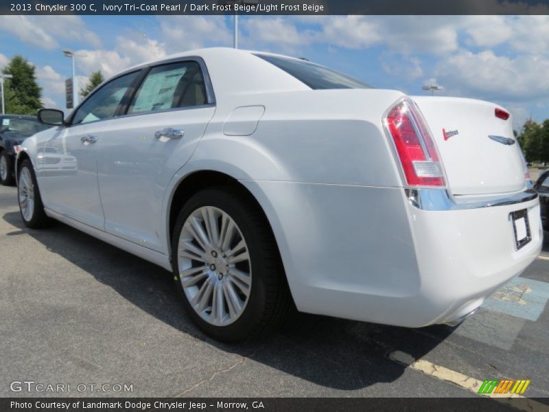 Ivory Tri-Coat Pearl / Dark Frost Beige/Light Frost Beige 2013 Chrysler 300 C