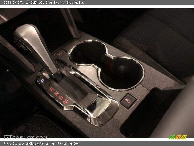Steel Blue Metallic / Jet Black 2012 GMC Terrain SLE AWD