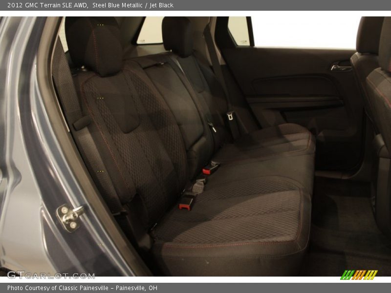 Steel Blue Metallic / Jet Black 2012 GMC Terrain SLE AWD