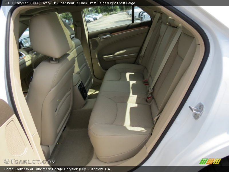 Ivory Tri-Coat Pearl / Dark Frost Beige/Light Frost Beige 2013 Chrysler 300 C