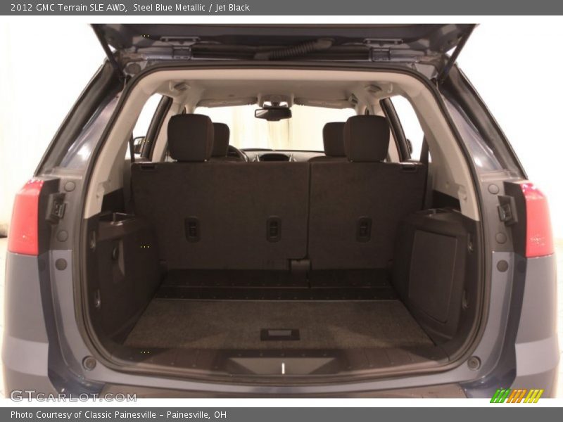 Steel Blue Metallic / Jet Black 2012 GMC Terrain SLE AWD