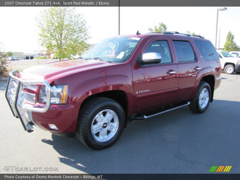 Sport Red Metallic / Ebony 2007 Chevrolet Tahoe Z71 4x4