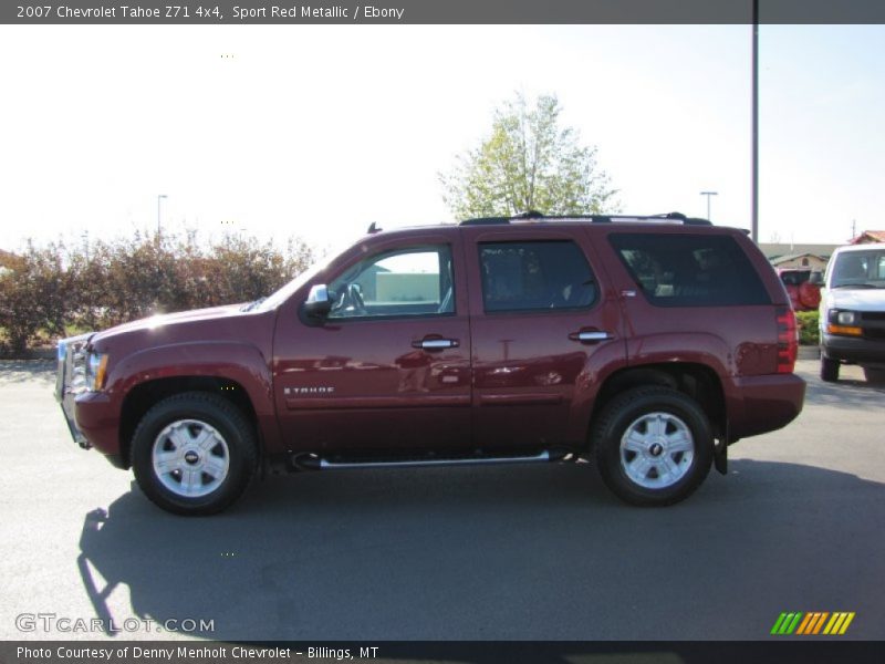 Sport Red Metallic / Ebony 2007 Chevrolet Tahoe Z71 4x4