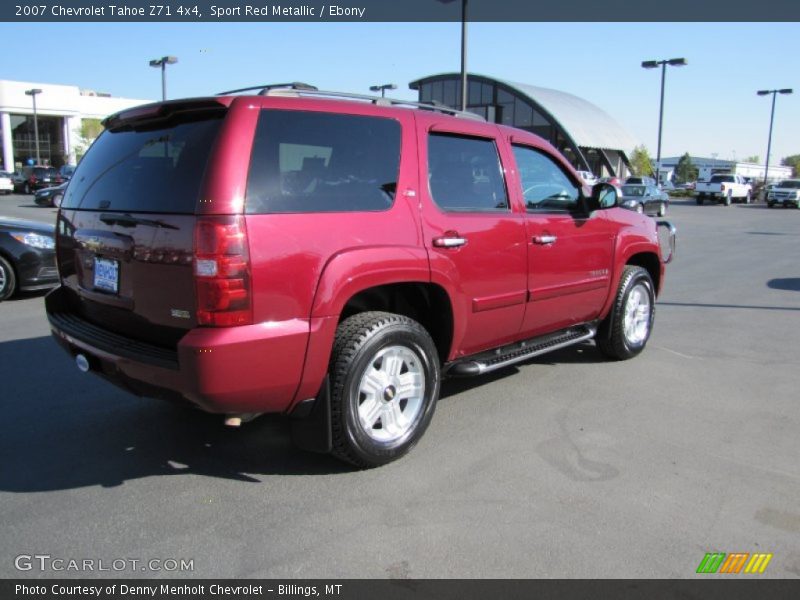 Sport Red Metallic / Ebony 2007 Chevrolet Tahoe Z71 4x4