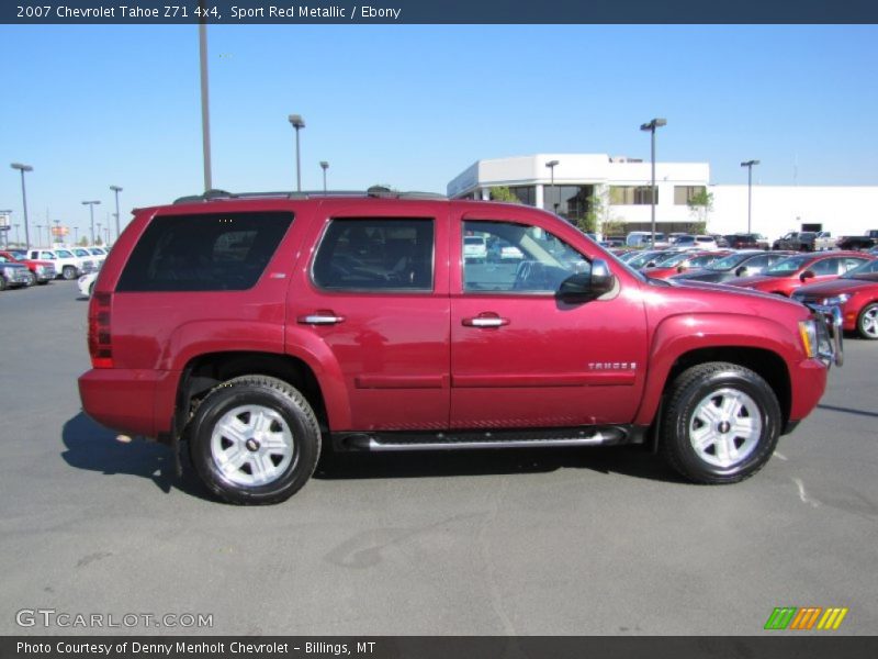 Sport Red Metallic / Ebony 2007 Chevrolet Tahoe Z71 4x4