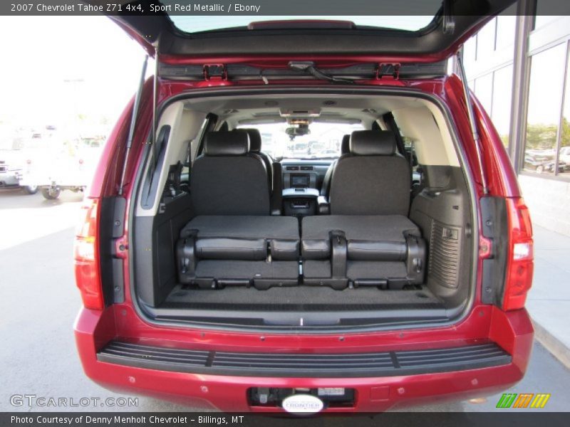 Sport Red Metallic / Ebony 2007 Chevrolet Tahoe Z71 4x4