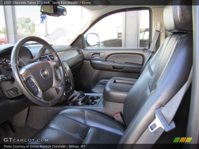 Sport Red Metallic / Ebony 2007 Chevrolet Tahoe Z71 4x4