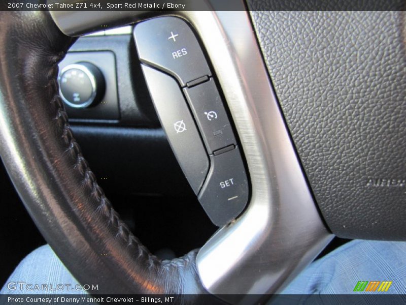 Sport Red Metallic / Ebony 2007 Chevrolet Tahoe Z71 4x4