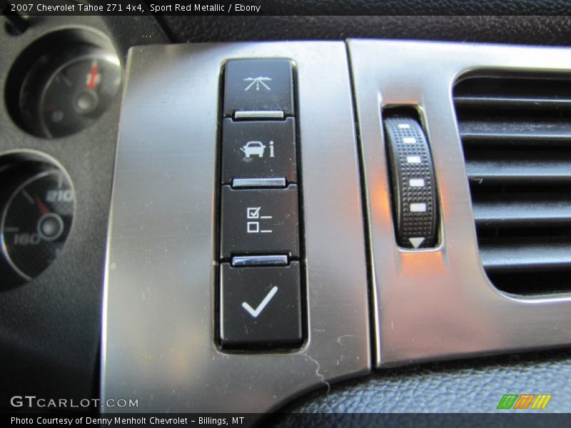 Sport Red Metallic / Ebony 2007 Chevrolet Tahoe Z71 4x4