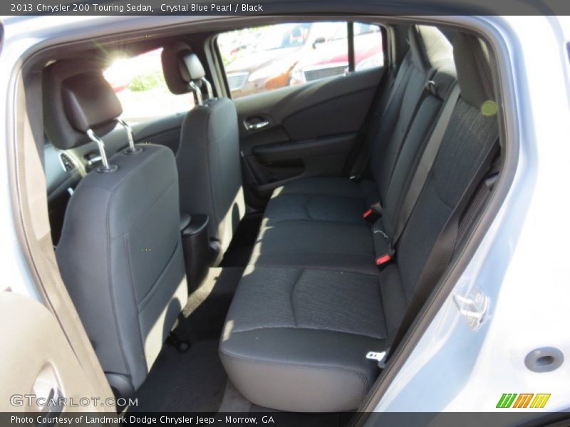 Crystal Blue Pearl / Black 2013 Chrysler 200 Touring Sedan