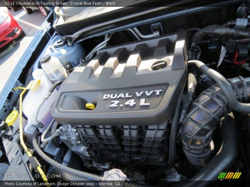 Crystal Blue Pearl / Black 2013 Chrysler 200 Touring Sedan