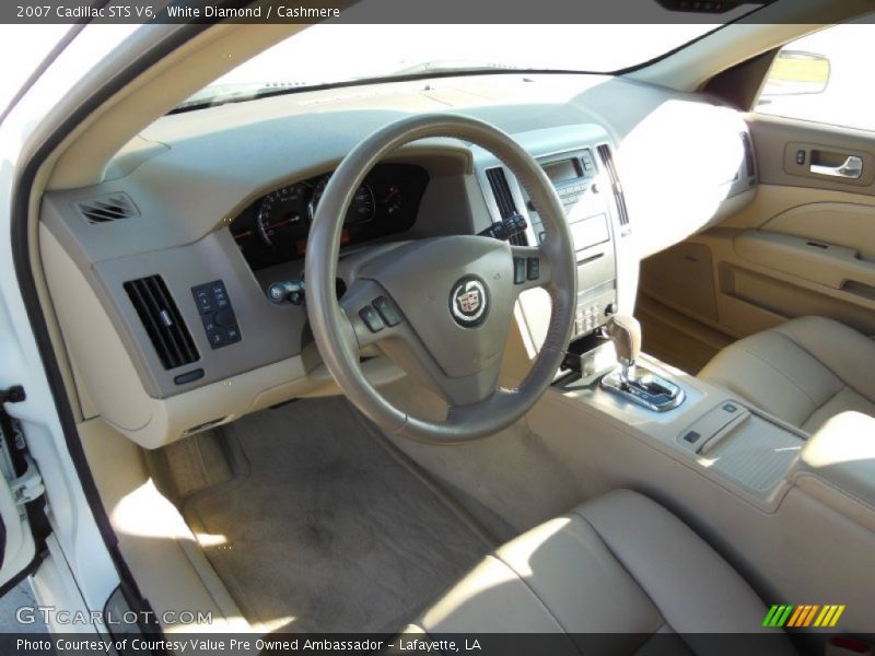 White Diamond / Cashmere 2007 Cadillac STS V6