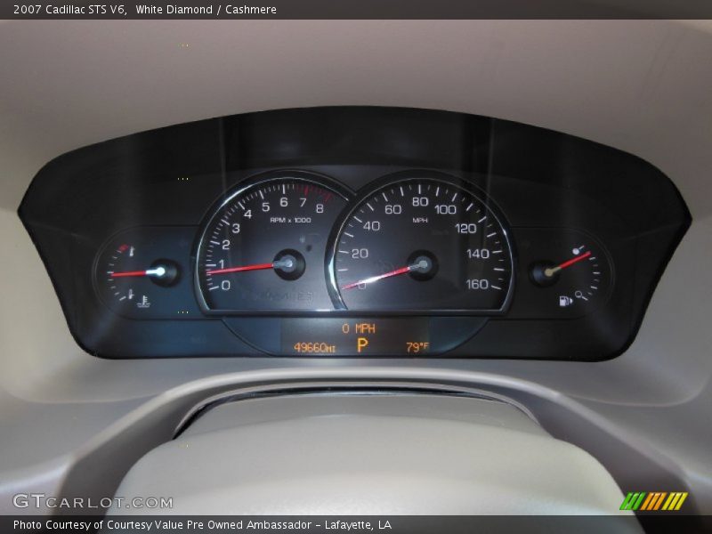 White Diamond / Cashmere 2007 Cadillac STS V6