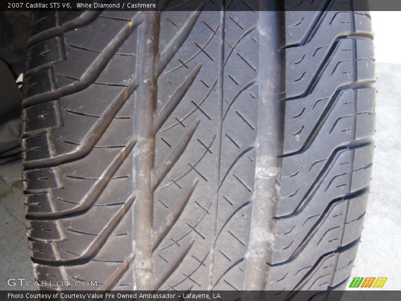 White Diamond / Cashmere 2007 Cadillac STS V6