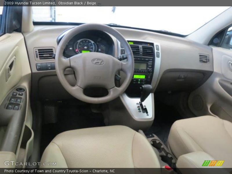  2009 Tucson Limited Beige Interior