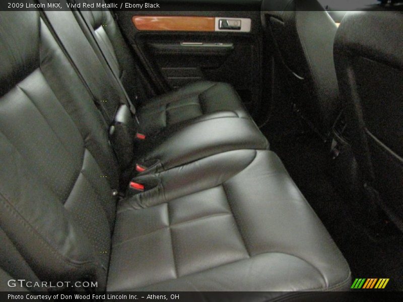 Vivid Red Metallic / Ebony Black 2009 Lincoln MKX