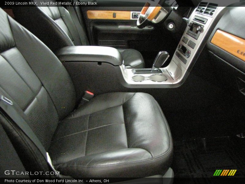 Vivid Red Metallic / Ebony Black 2009 Lincoln MKX