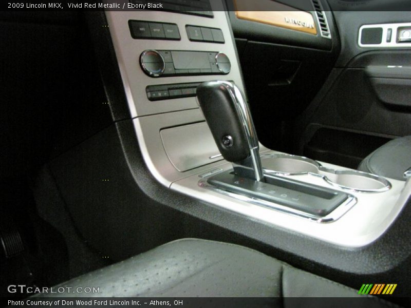Vivid Red Metallic / Ebony Black 2009 Lincoln MKX