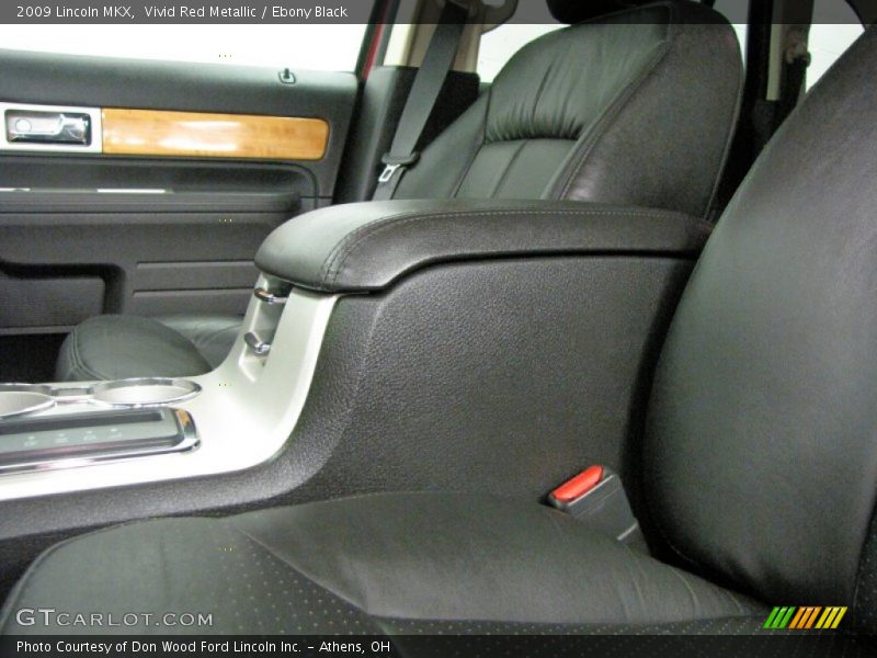 Vivid Red Metallic / Ebony Black 2009 Lincoln MKX