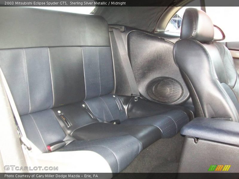 Sterling Silver Metallic / Midnight 2003 Mitsubishi Eclipse Spyder GTS