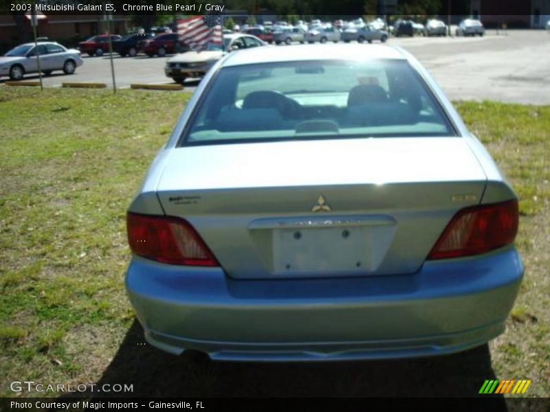 Chrome Blue Pearl / Gray 2003 Mitsubishi Galant ES