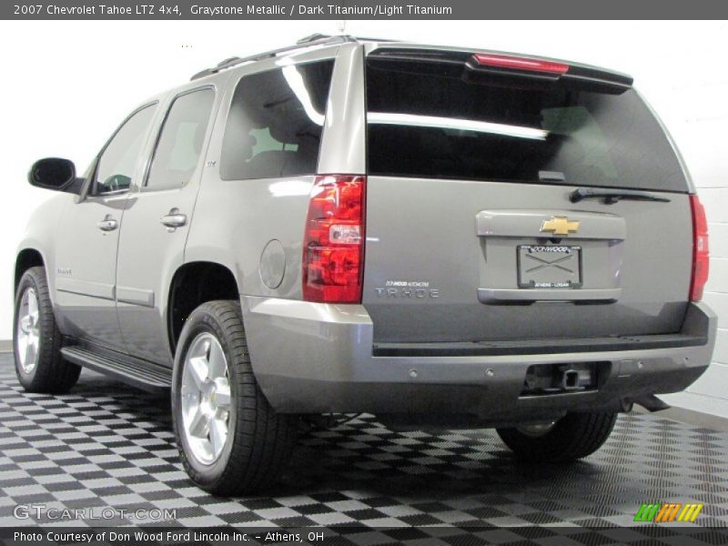 Graystone Metallic / Dark Titanium/Light Titanium 2007 Chevrolet Tahoe LTZ 4x4