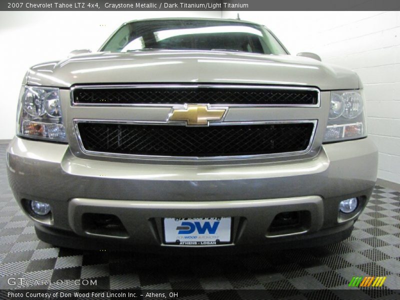 Graystone Metallic / Dark Titanium/Light Titanium 2007 Chevrolet Tahoe LTZ 4x4