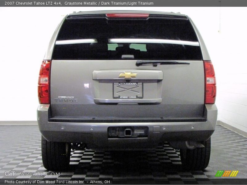 Graystone Metallic / Dark Titanium/Light Titanium 2007 Chevrolet Tahoe LTZ 4x4