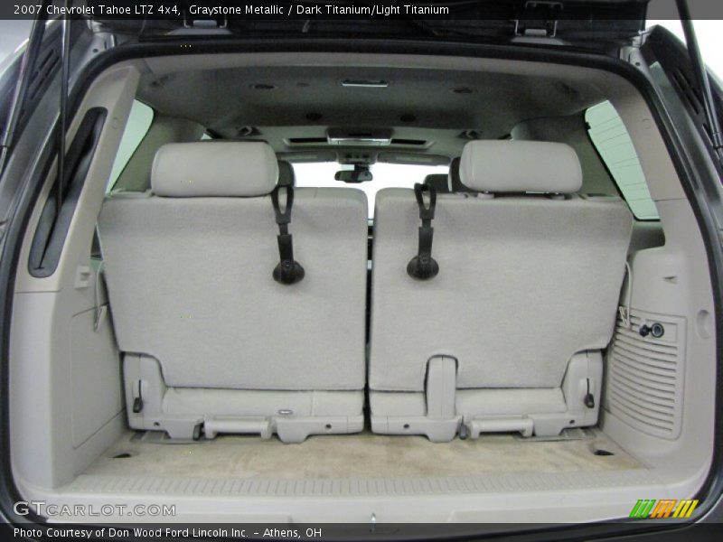Graystone Metallic / Dark Titanium/Light Titanium 2007 Chevrolet Tahoe LTZ 4x4