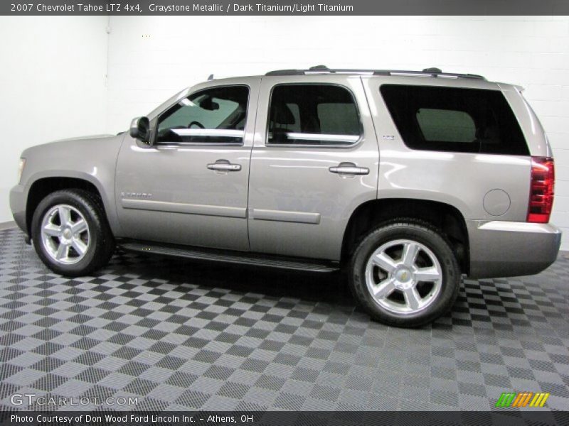 Graystone Metallic / Dark Titanium/Light Titanium 2007 Chevrolet Tahoe LTZ 4x4