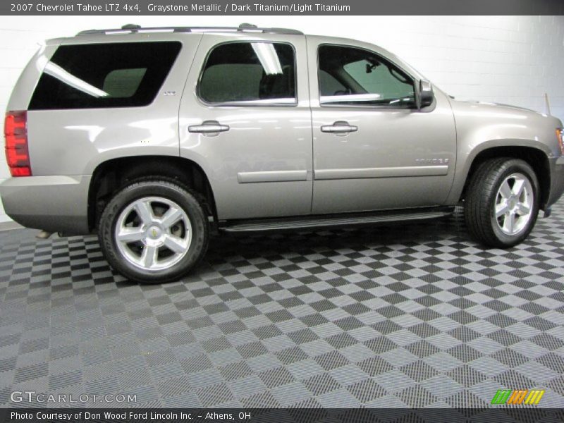 Graystone Metallic / Dark Titanium/Light Titanium 2007 Chevrolet Tahoe LTZ 4x4
