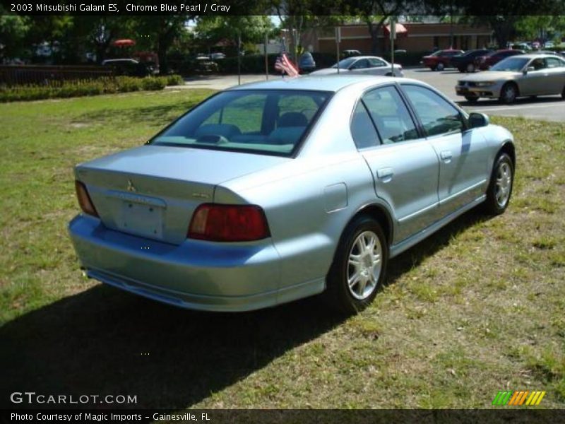 Chrome Blue Pearl / Gray 2003 Mitsubishi Galant ES