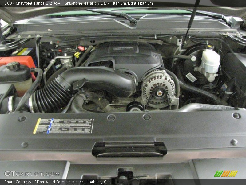 Graystone Metallic / Dark Titanium/Light Titanium 2007 Chevrolet Tahoe LTZ 4x4