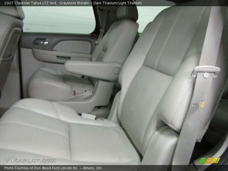 Graystone Metallic / Dark Titanium/Light Titanium 2007 Chevrolet Tahoe LTZ 4x4