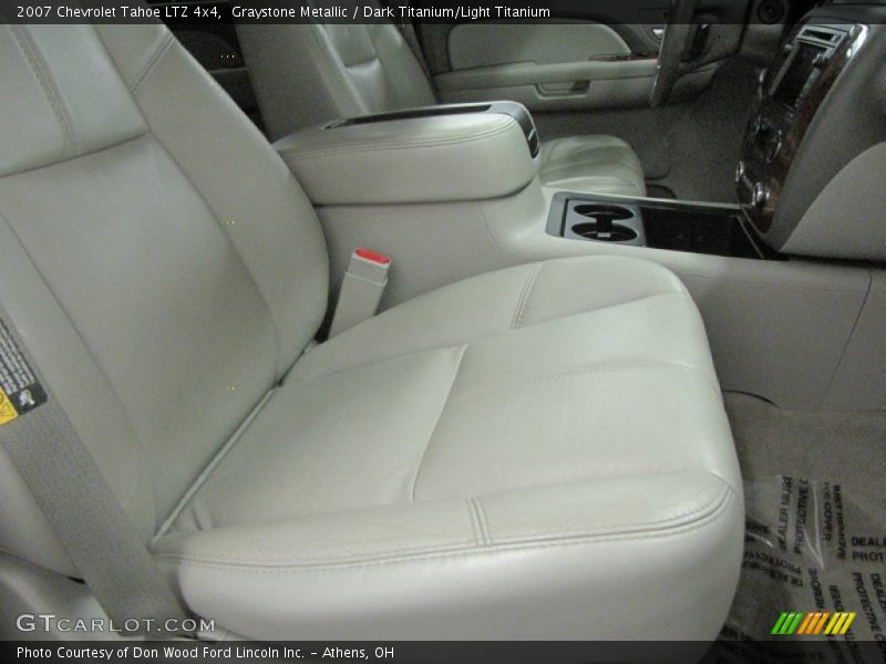 Graystone Metallic / Dark Titanium/Light Titanium 2007 Chevrolet Tahoe LTZ 4x4