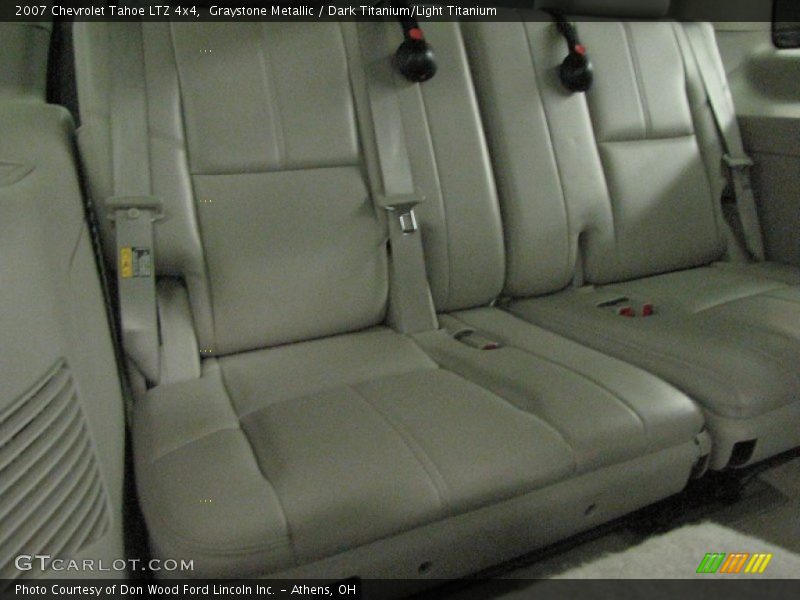 Graystone Metallic / Dark Titanium/Light Titanium 2007 Chevrolet Tahoe LTZ 4x4